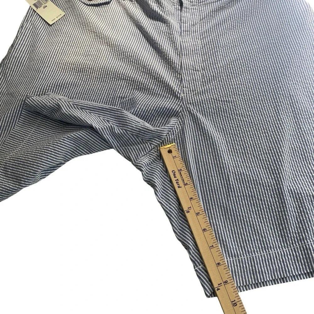 Polo Ralph Lauren Sz 52B Big & Tall Blue/White Stripe Stretch Classic Fit Shorts